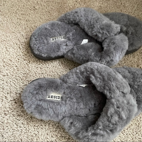 Fireside by Dearfoams Auburn Genuine Shearling Slipper-SZ 9 - Picture 4 of 16